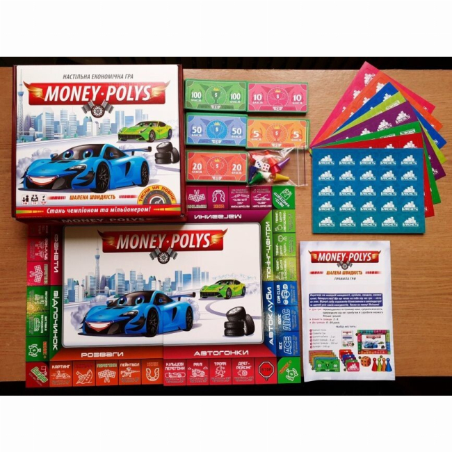 Настільні ігри - Настільна гра Ranok Money polys Шалена швидкість (30000004У)#3