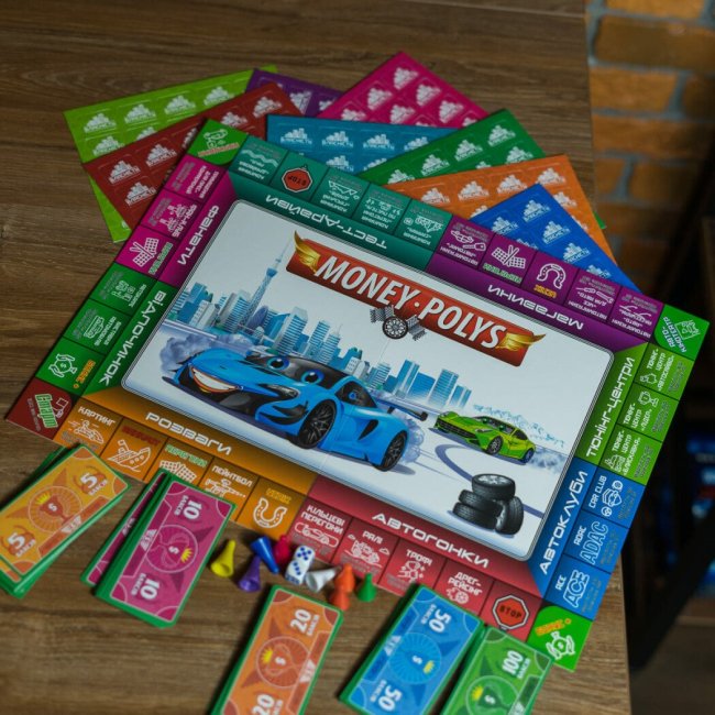 Настільні ігри - Настільна гра Ranok Money polys Шалена швидкість (30000004У)#5