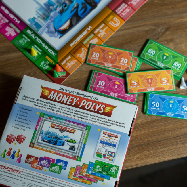 Настільні ігри - Настільна гра Ranok Money polys Шалена швидкість (30000004У)#6