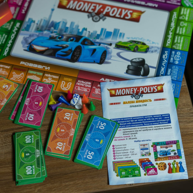 Настільні ігри - Настільна гра Ranok Money polys Шалена швидкість (30000004У)#7