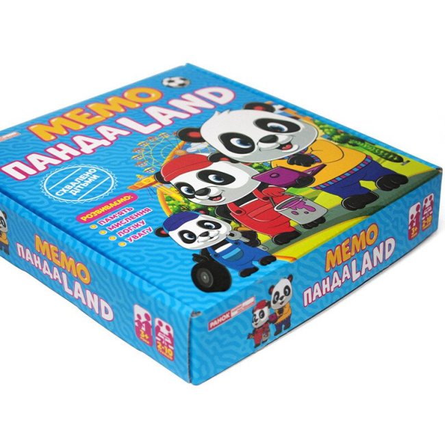 Настільні ігри - Настільна гра Ranok Мемо ПандаLAND (10109132У)#2