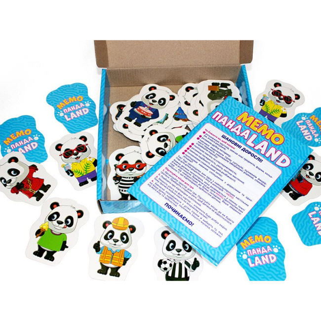 Настільні ігри - Настільна гра Ranok Мемо ПандаLAND (10109132У)#4