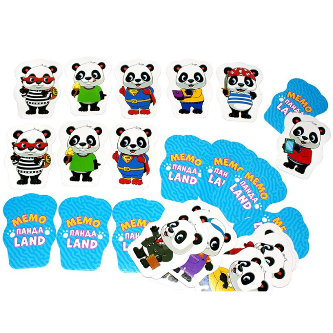 Настільні ігри - Настільна гра Ranok Мемо ПандаLAND (10109132У)#5