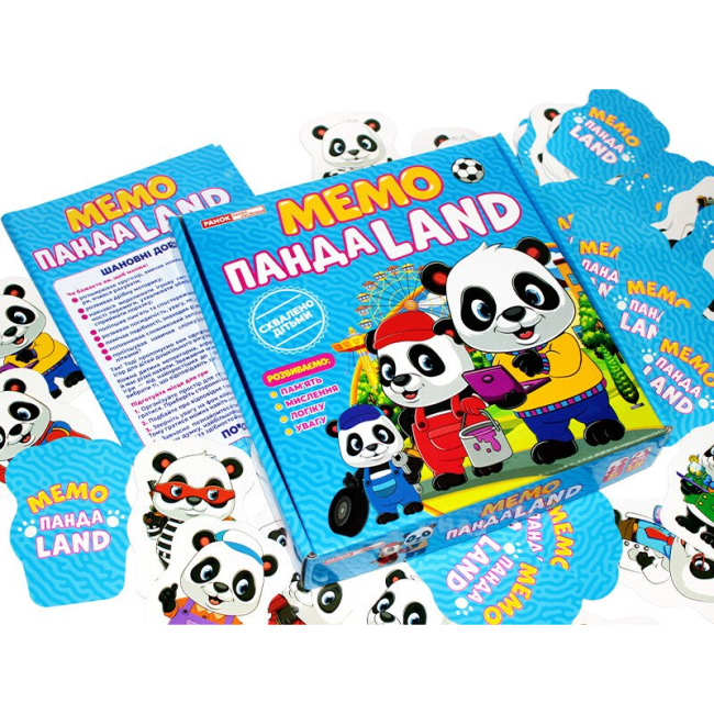 Настільні ігри - Настільна гра Ranok Мемо ПандаLAND (10109132У)#7