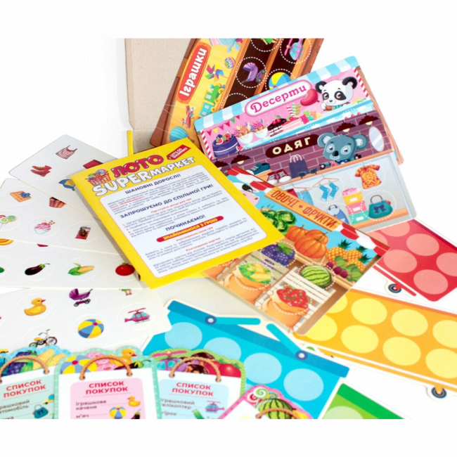 Настільні ігри - Настільна гра Ranok Лото SUPERмаркет (10109129У)#6