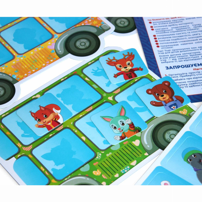 Настільні ігри - Настільна гра Ranok Лото ЗвіроBUS (10109128У)#5