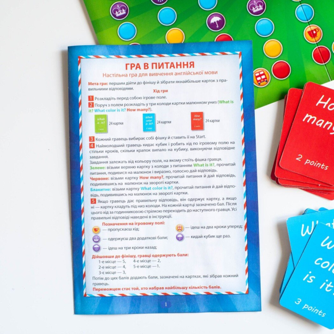 Настільні ігри - Настільна гра Ranok Гра в питання Англійська мова (10120189У)#2