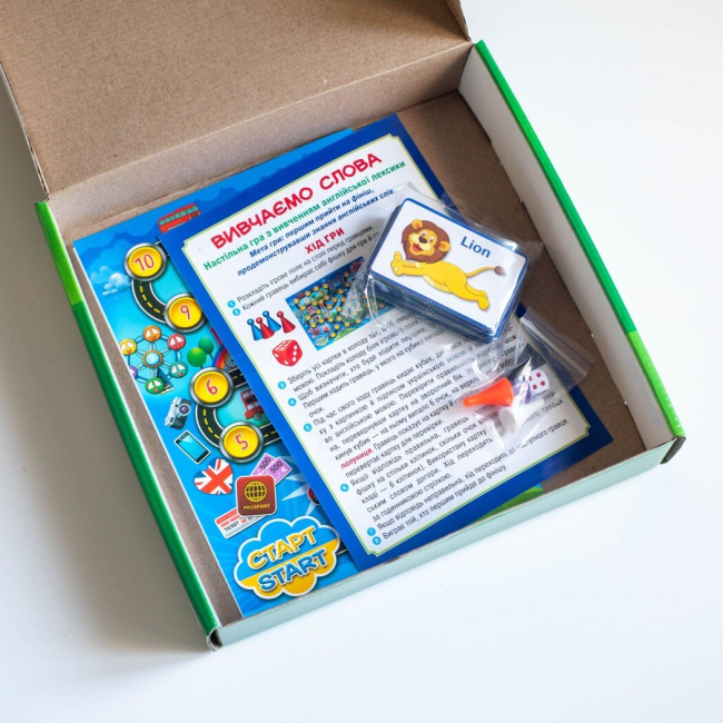 Настольные игры - Настольная игра Ranok Путешествуем по Англии Изучаем слова (10120190У)#2