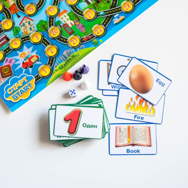 Настольные игры - Настольная игра Ranok Путешествуем по Англии Изучаем слова (10120190У)#6