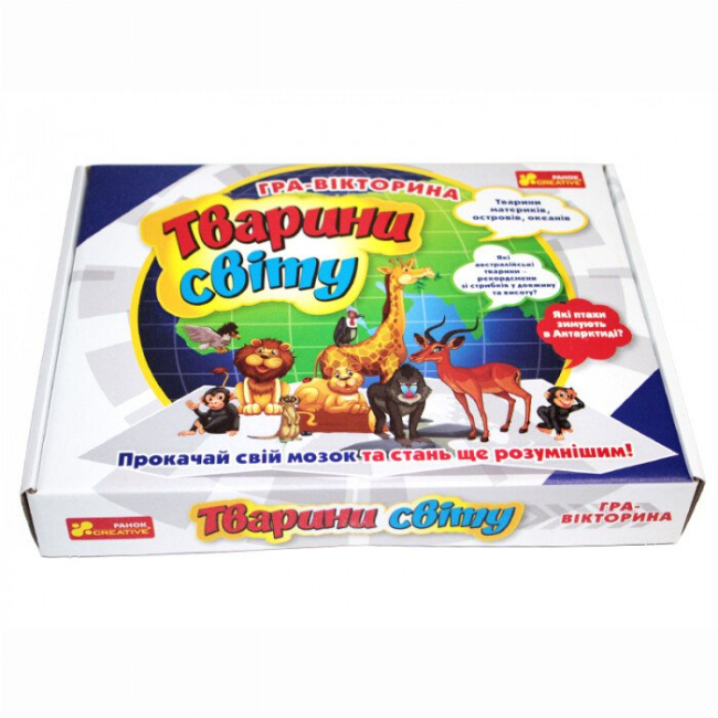 Настольные игры - Настольная игра Ranok Животные мира (12120139У)#2