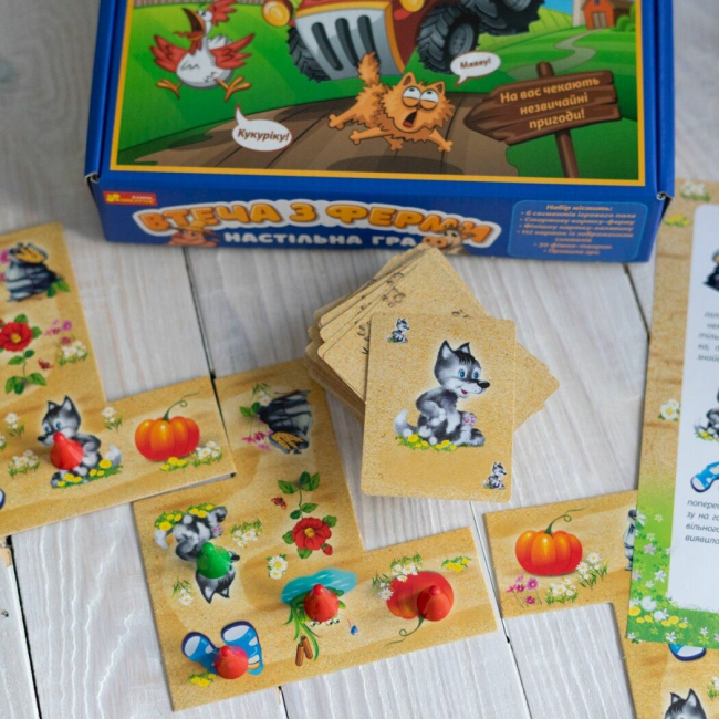 Настольные игры - Настольная игра Ranok Побег с фермы (19120057У)#4