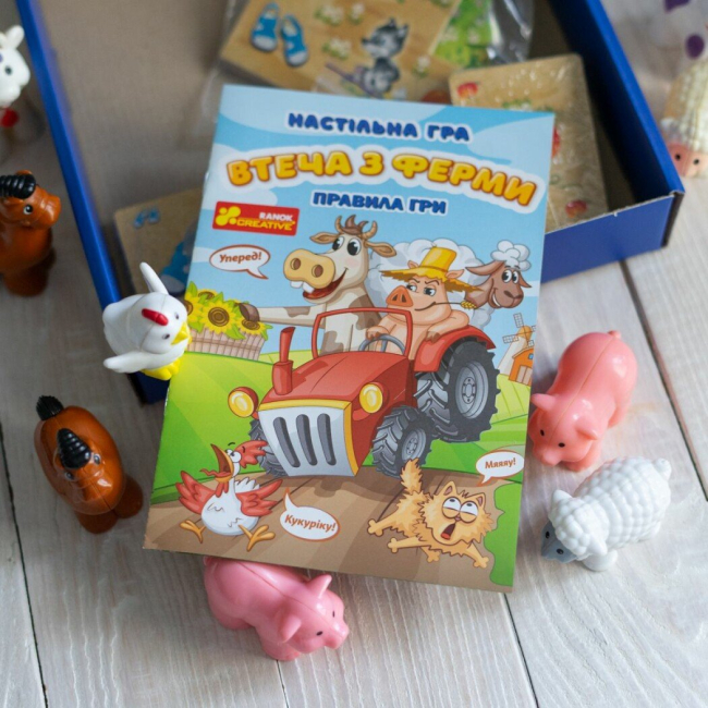 Настольные игры - Настольная игра Ranok Побег с фермы (19120057У)#7