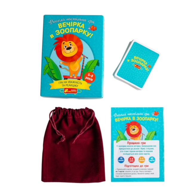 Настольные игры - Настольная игра Ranok Вечеринка в зоопарке (10120204У)#8