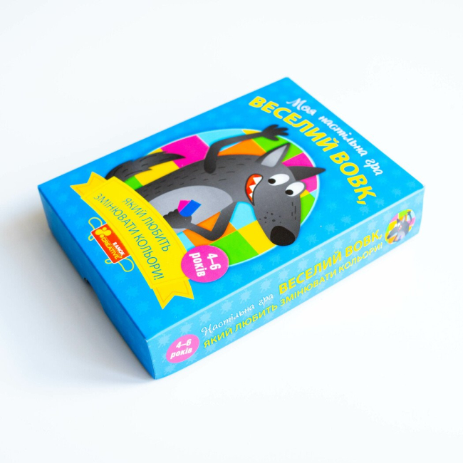 Настільні ігри - Настільна гра Ranok Веселий вовк, який любить змінювати кольори! (10120211У)#2