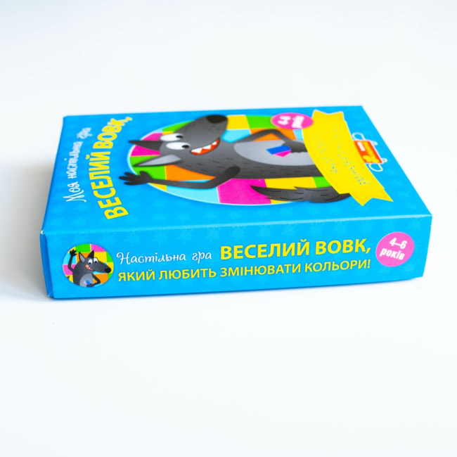 Настільні ігри - Настільна гра Ranok Веселий вовк, який любить змінювати кольори! (10120211У)#3