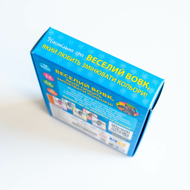 Настільні ігри - Настільна гра Ranok Веселий вовк, який любить змінювати кольори! (10120211У)#4