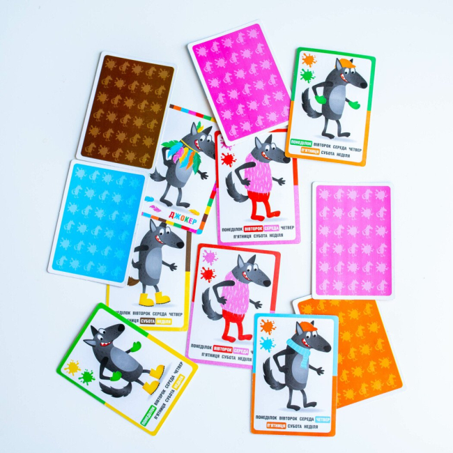 Настільні ігри - Настільна гра Ranok Веселий вовк, який любить змінювати кольори! (10120211У)#7