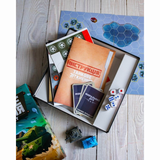 Настольные игры - Настольная игра Ranok Танковое столкновение Западный фронт (10120201У)#4