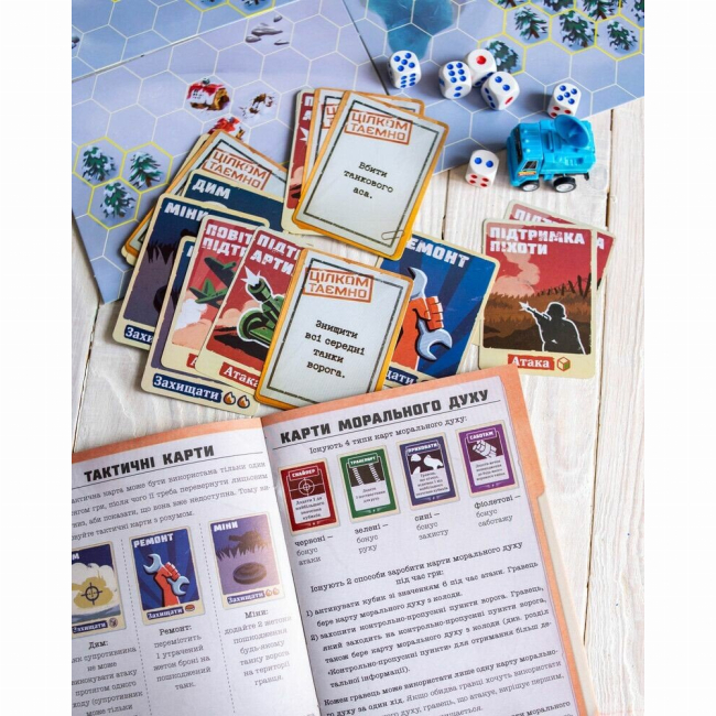 Настольные игры - Настольная игра Ranok Танковое столкновение Западный фронт (10120201У)#5