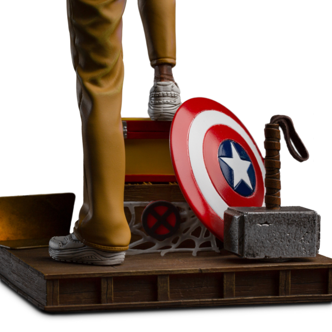 Фігурки персонажів -  Ігрова фігурка Iron Studios Marvel Stan Lee Statue Deluxe Art Scale (STNLEE33020-10)#3
