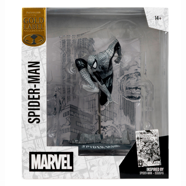 Фігурки персонажів - Фігурка Mcfarlane Marvel Людина-павук Gold Label (14829)#3