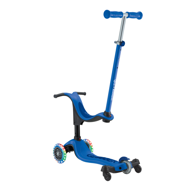 Самокати - Самокат Globber Go up sporty lights синій (456-600)#2
