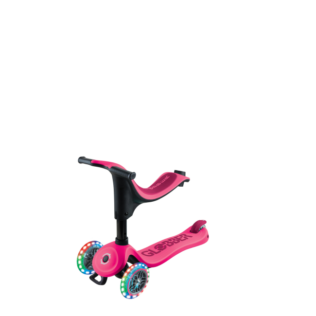 Самокати - Самокат Globber Go up sporty lights фуксія (456-610)#4