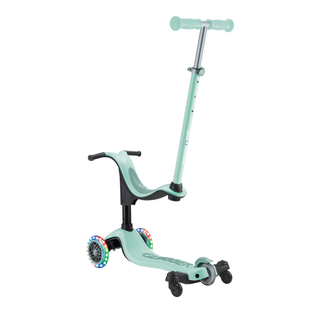 Самокати - Самокат Globber Go up sporty lights м'ятно-фісташковий (456-706)#2