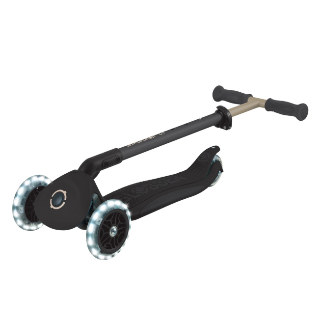 Самокати - Самокат Globber Go up deluxe lights 3 в 1 чорний (646-720-2)#4