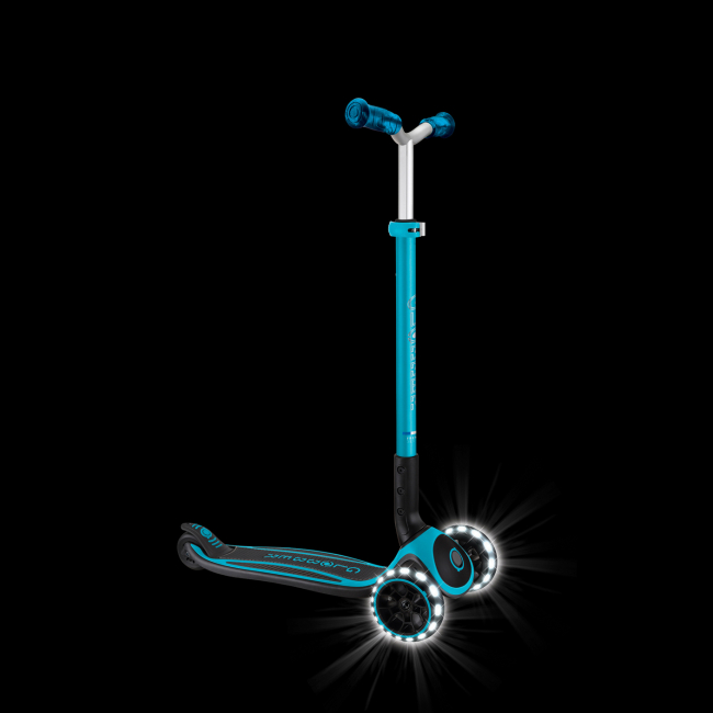 Самокати - Самокат Globber Ace lights аква (667-100)#5