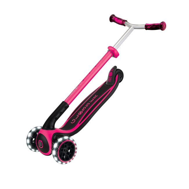 Самокати - Самокат Globber Ace lights фуксія (667-110)#4