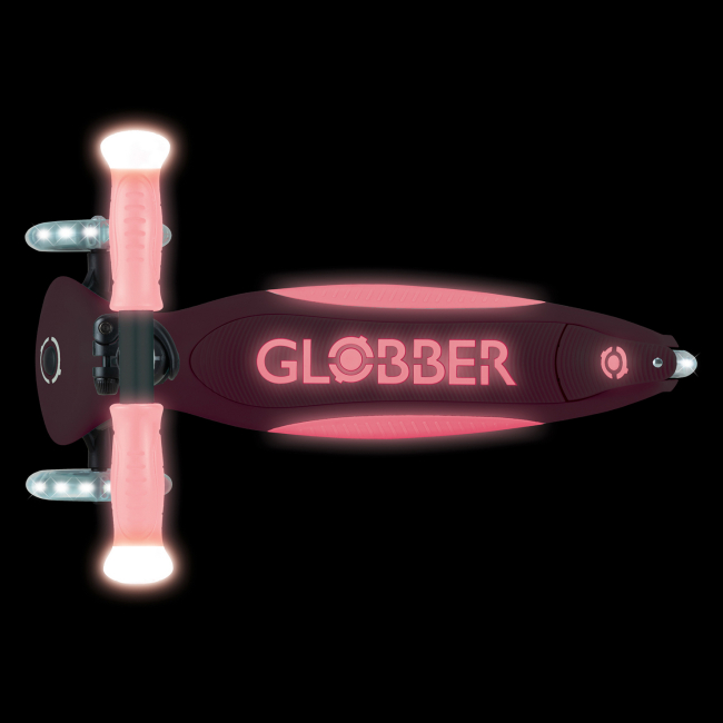 Самокаты - Самокат Globber Elite lights glow розовый (839-110)#5