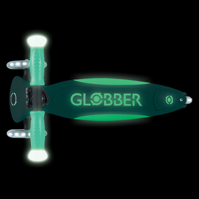 Самокати - Самокат Globber Elite lights glow м'ятний (839-206)#5