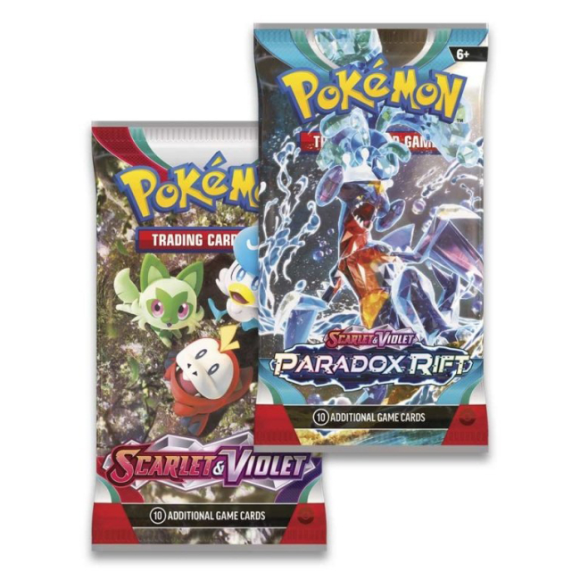 Настільні ігри - Настільна гра Pokemon Scarlet & Violet Espathra 2 Pack Blister (820650858284)#2