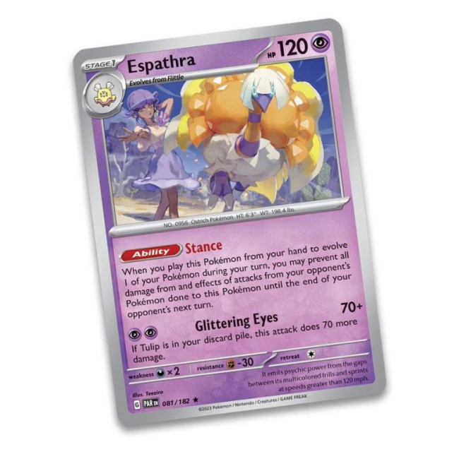 Настільні ігри - Настільна гра Pokemon Scarlet & Violet Espathra 2 Pack Blister (820650858284)#3