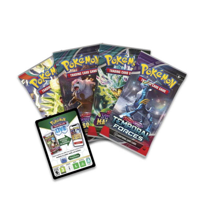 Настільні ігри - Настільна гра Pokemon Palafin ex Box (820650859823)#3