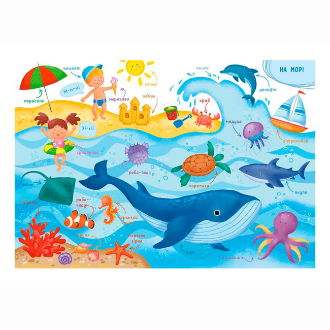 Книги для найменших (0-3 років) - Книжка «Перша книжка малюка. Слова» Альона Пуляєва (9786170997166)#2