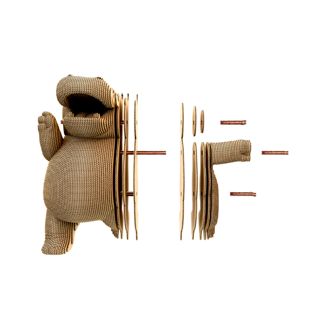 3D-пазлы - 3D пазл Cartonic Safari trio (CARTTRIOSAF)#6