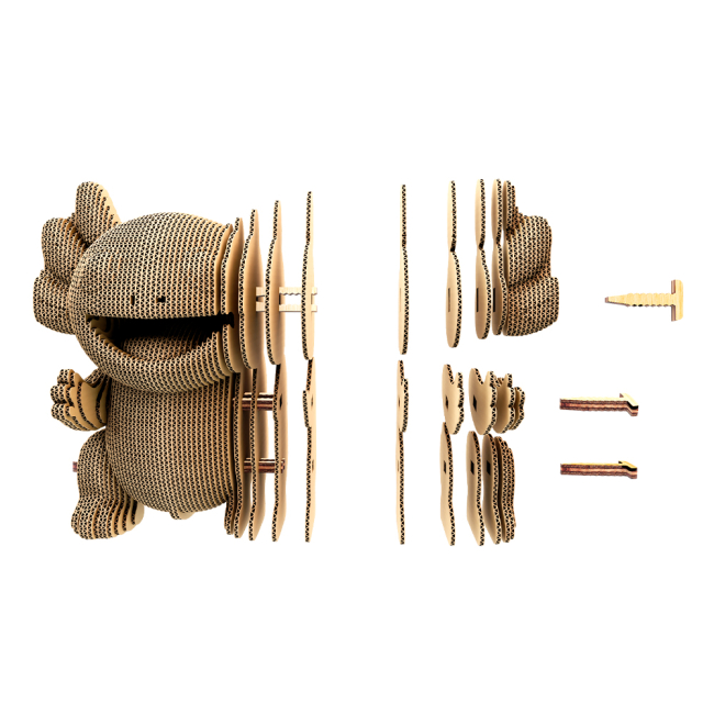 3D-пазлы - 3D пазл Cartonic Axolotls trio (CARTTRIOAXOL)#5