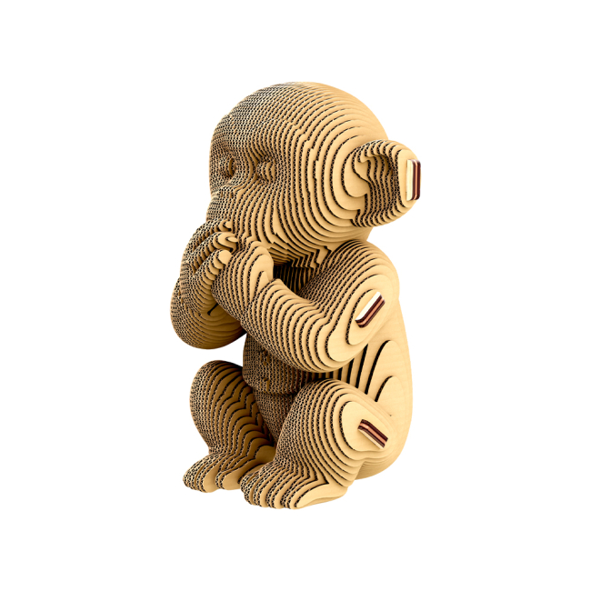 3D-пазлы - 3D пазл Cartonic Monkeys trio (CARTTRIOMONK)#4