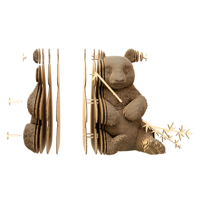 3D-пазлы - 3D пазл Cartonic Panda family (CARTPANDAF)#4