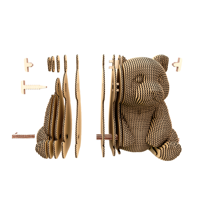 3D-пазлы - 3D пазл Cartonic Panda family (CARTPANDAF)#5