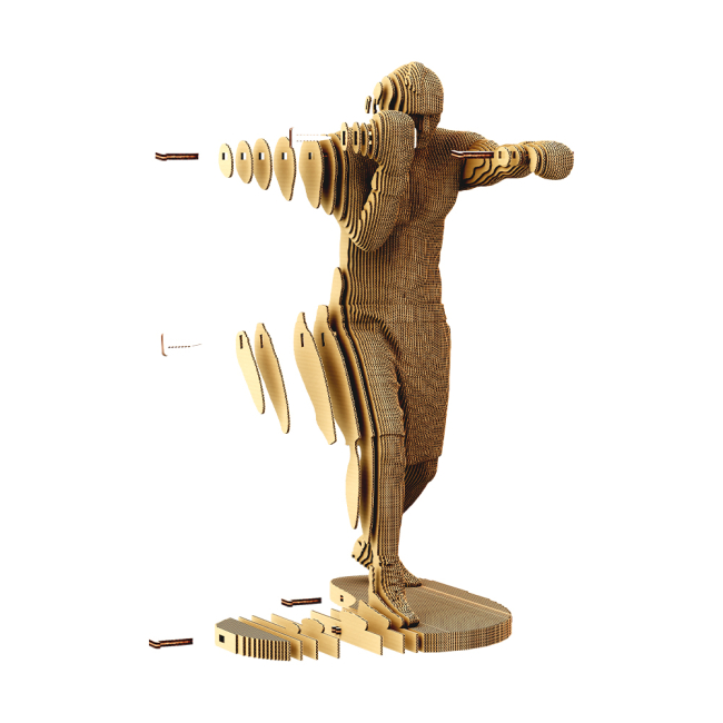 3D-пазлы - 3D пазл Cartonic Boxer (CARTBOXER)#2