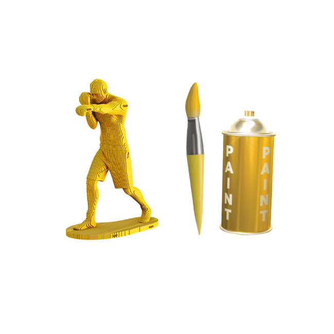 3D-пазлы - 3D пазл Cartonic Boxer (CARTBOXER)#3