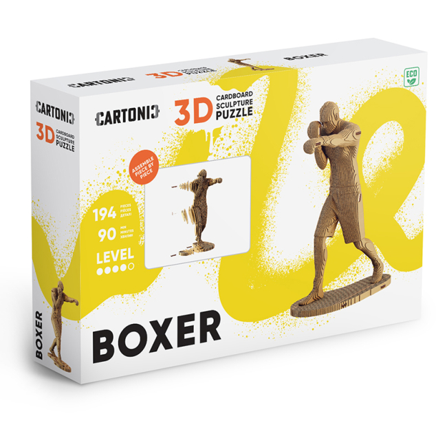 3D-пазлы - 3D пазл Cartonic Boxer (CARTBOXER)#4