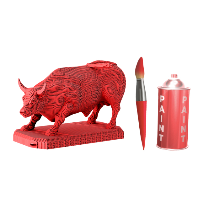3D-пазлы - 3D пазл Cartonic Bull (CARTBULL)#4
