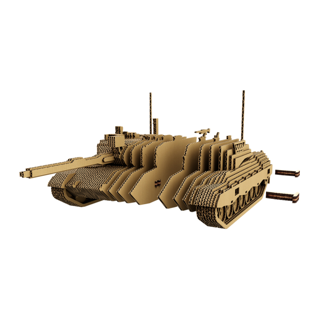 3D-пазлы - 3D пазл Cartonic Wot Leopard (CARTWTK1)#2