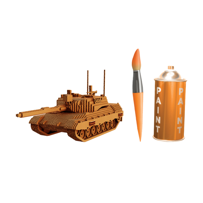 3D-пазлы - 3D пазл Cartonic Wot Leopard (CARTWTK1)#3