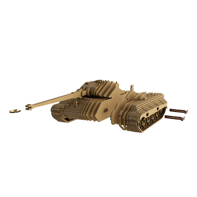 3D-пазлы - 3D пазл Cartonic Wot tiger II (CARTWTK2)#2