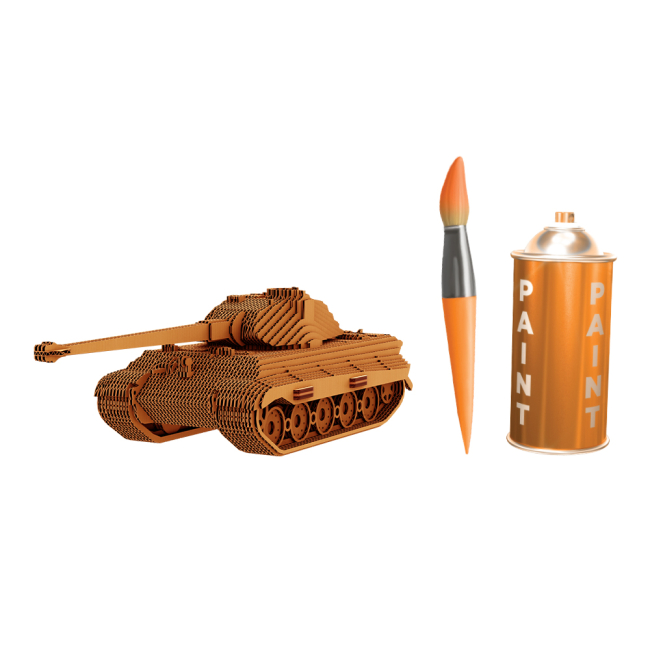 3D-пазлы - 3D пазл Cartonic Wot tiger II (CARTWTK2)#3